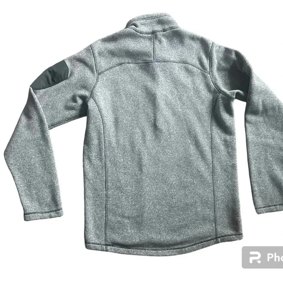 Eddie Bauer Fleece Quarter Zip Pullover Mens Large T - Picture 2 of 8